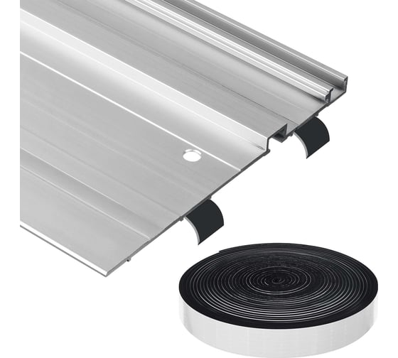 Изображение товара Противоскользящая лента для направляющих шин Профессионал ППШ самоклеящаяся, 3 м, 2 шт ЗУБР 32332-P