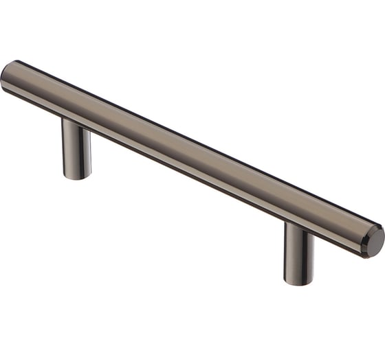 Изображение товара Ручка-рейлинг KERRON 12 мм, 128 мм, черный хром R-3020-128 BN