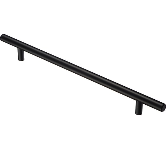 Изображение товара Ручка-рейлинг Kerron 12 мм, 224 мм, матовый черный R-3020-224 BL