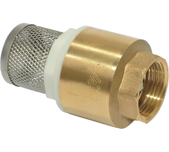 Изображение товара Клапан обратный PROFLINE 1/2", пластиковый сердечник с сеткой УТ-00041567