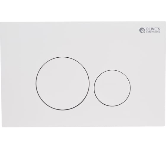 Изображение товара Клавиша для инсталляции OLIVE'S PLAZA механическая, белая PL411W
