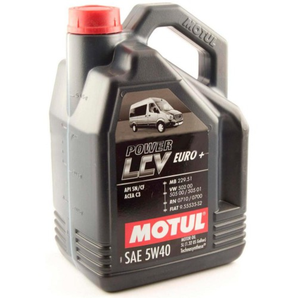 фото Моторное масло power lcv euro+ 5w40 5 л motul 106132