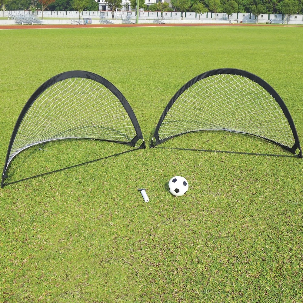 Изображение товара Складные футбольные ворота Proxima с мячом и насосом JC-6219A