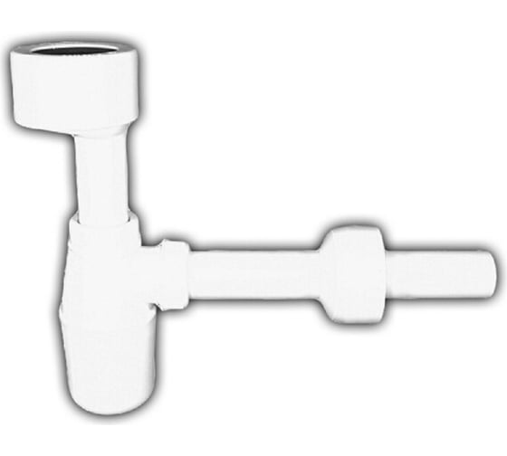 Изображение товара Бутылочный сифон с манжетой HL DN40 130/40 130/40