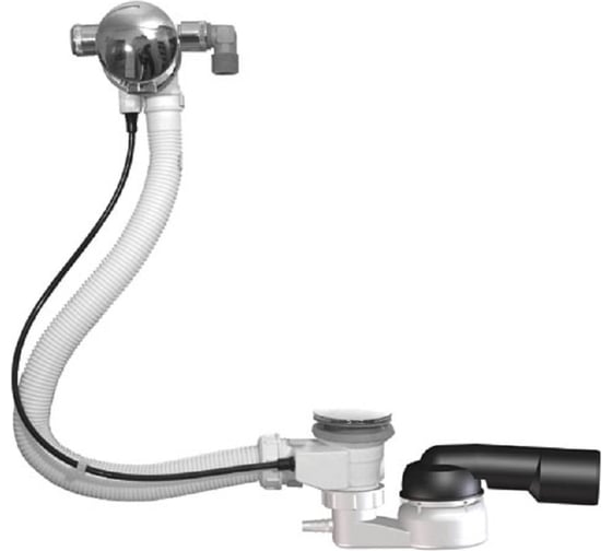 Изображение товара Выпуск-полуавтомат с переливом как 560N, но с тросом Боудена L=800 мм HL 560N.L