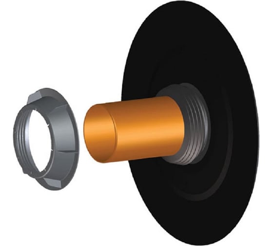 Изображение товара Газоводонепроницаемая зластичная мембрана для прохода через фундамент HL полимербитумная DN110 800/110