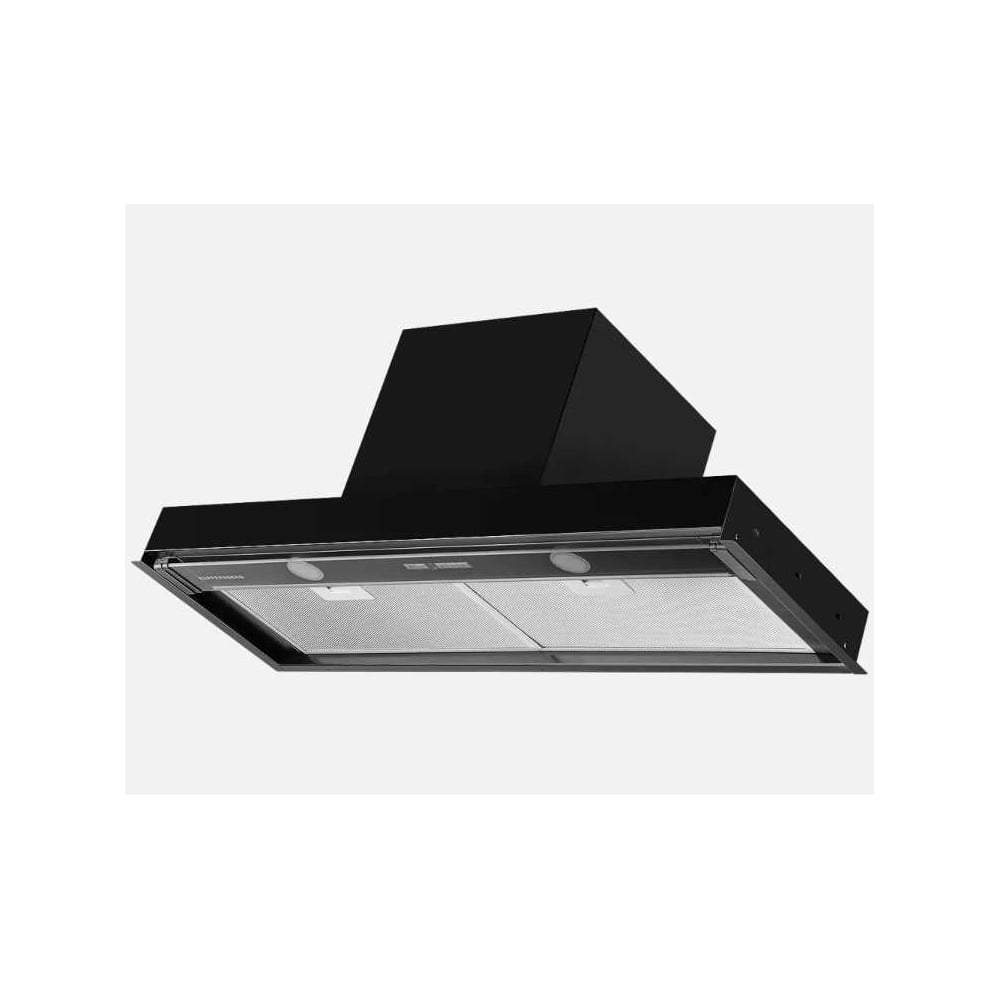 Изображение товара Вытяжка KUPPERSBERG NANCY S 90 Black 6947 - встроенная кухонная модель 1600 м3/ч