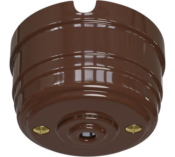 Изображение товара Корпус розетки МЕЗОНИНЪ потолочной пластиковый, цвет-какао GE30811-70