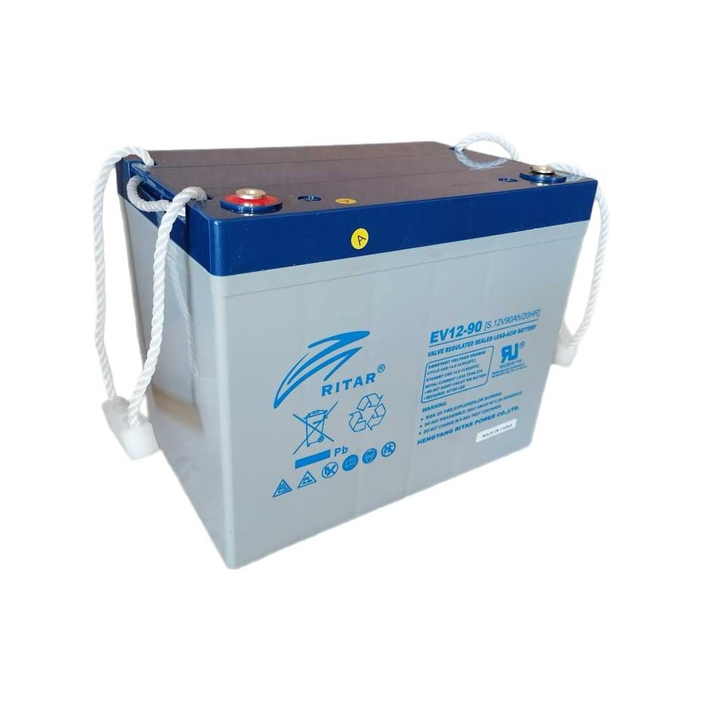 Изображение товара Аккумуляторная батарея Ritar 12В 90Ah/20HR EV12-90S