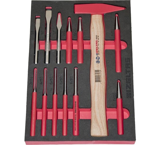 Изображение товара Набор ударного инструмента в ложементе IZELTAS 230x335 13пр 2965905703