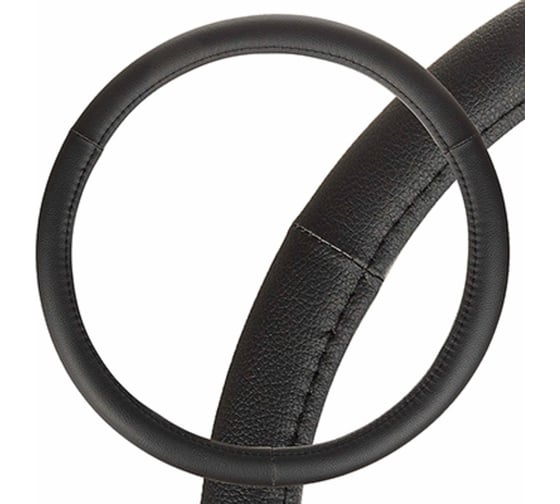 Изображение товара Оплетка Standart-4 М Черная экокожа SKYWAY S01101083