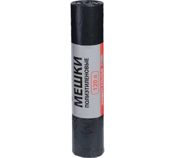 Изображение товара Мусорный мешок 120 л, 700x1100 мм, 30 мкм Baerpack 000987