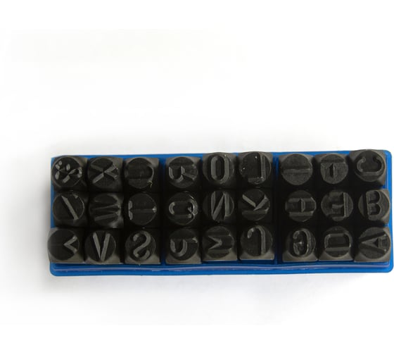 Изображение товара Клейма SDW TOOLS буквенные, №6, латинский шрифт sb10006