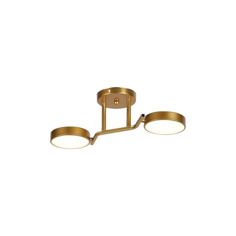 Потолочный светильник ESCADA 10273/2 LED*24W Champagne gold 10273/2LED