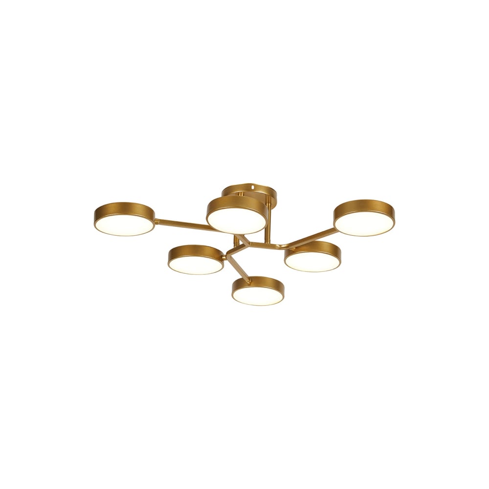 Потолочный светильник ESCADA 10273/6 LED*72W Champagne gold 10273/6LED