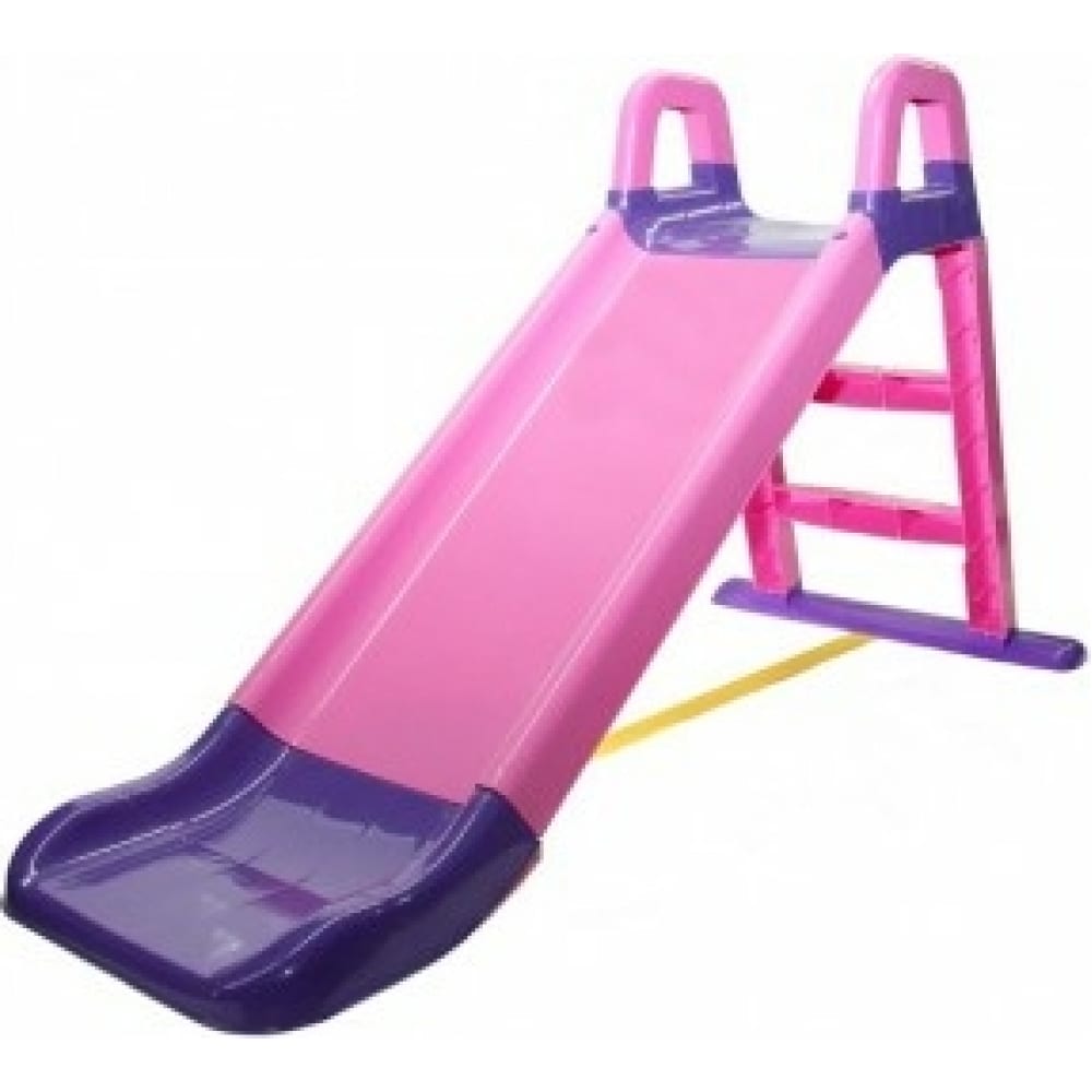 Купить Горка для катания детей Doloni, KG014400/05, фиолетовый/розовый, пластик