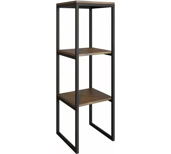 Изображение товара Стеллаж Desk Question лофт DQ Muette Nut (ШхГхВ 350х350х1100) 10018