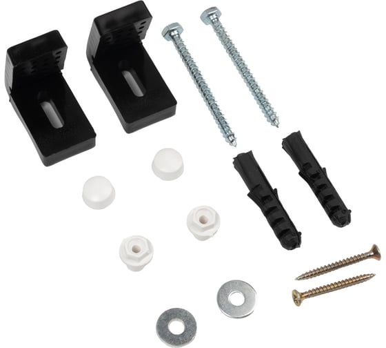 Изображение товара Комплект крепления унитаза-компакта IDDIS скрытый, белый 936OPH02SK