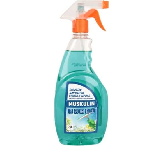 Изображение товара Средство для мытья стекол и зеркал ACG MUSKULIN с курком 750 мл, 1 шт. 1025941