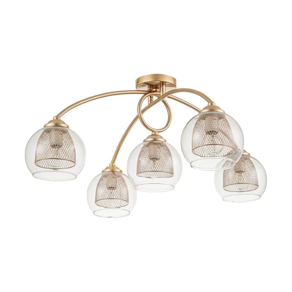 Потолочный светильник ESCADA E14*40W Champagne gold 284/5