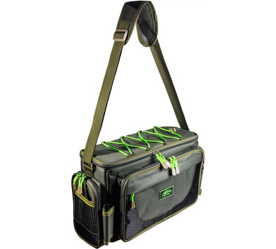 Изображение товара Tramp сумка рыболовная с пластиковыми коробками 2шт 40x17x24см M TRP-032