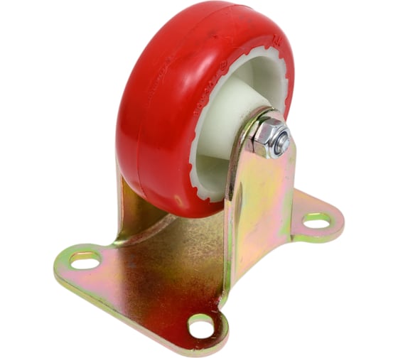 Изображение товара Большегрузная неповоротная колесная опора, 80 мм KAMA K-4107-PUB-080