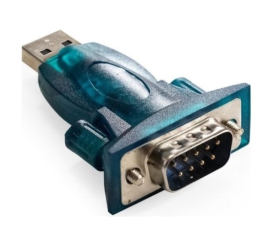 Изображение товара Адаптер ExeGate USB 2.0-RS232 EX-UAS Am DB9M, крепеж разъема - винты 294753