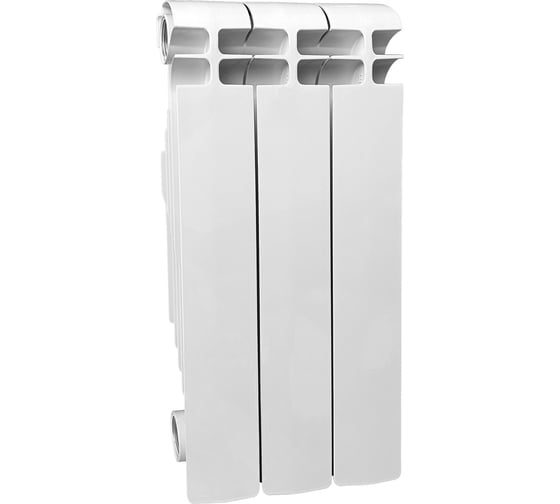 Изображение товара Радиатор алюминиевый Теплоприбор, с межосевым расстоянием 350мм, 3 секции AR1-350/03