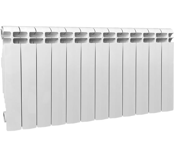 Изображение товара Радиатор алюминиевый Теплоприбор, с межосевым расстоянием 350мм, 12 секций AR1-350/12