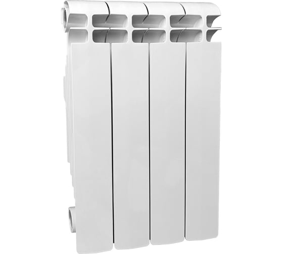 Изображение товара Радиатор алюминиевый Теплоприбор, с межосевым расстоянием 350мм, 4 секции AR1-350/04