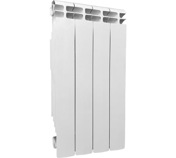 Изображение товара Радиатор алюминиевый Теплоприбор, с межосевым расстоянием 500мм, 4 секции AR1-500/04