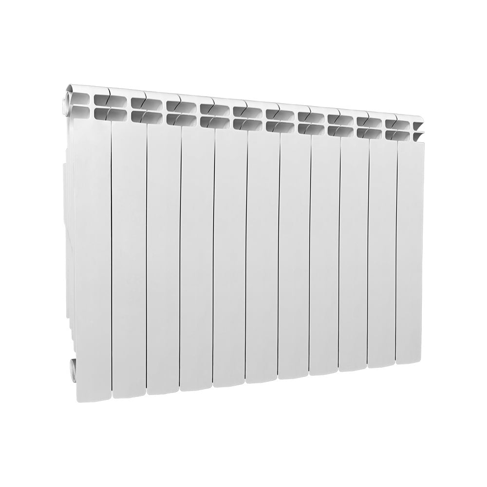 Изображение товара Алюминиевый радиатор Теплоприбор AR1-500/11 21 м² 11 секций настенный белый