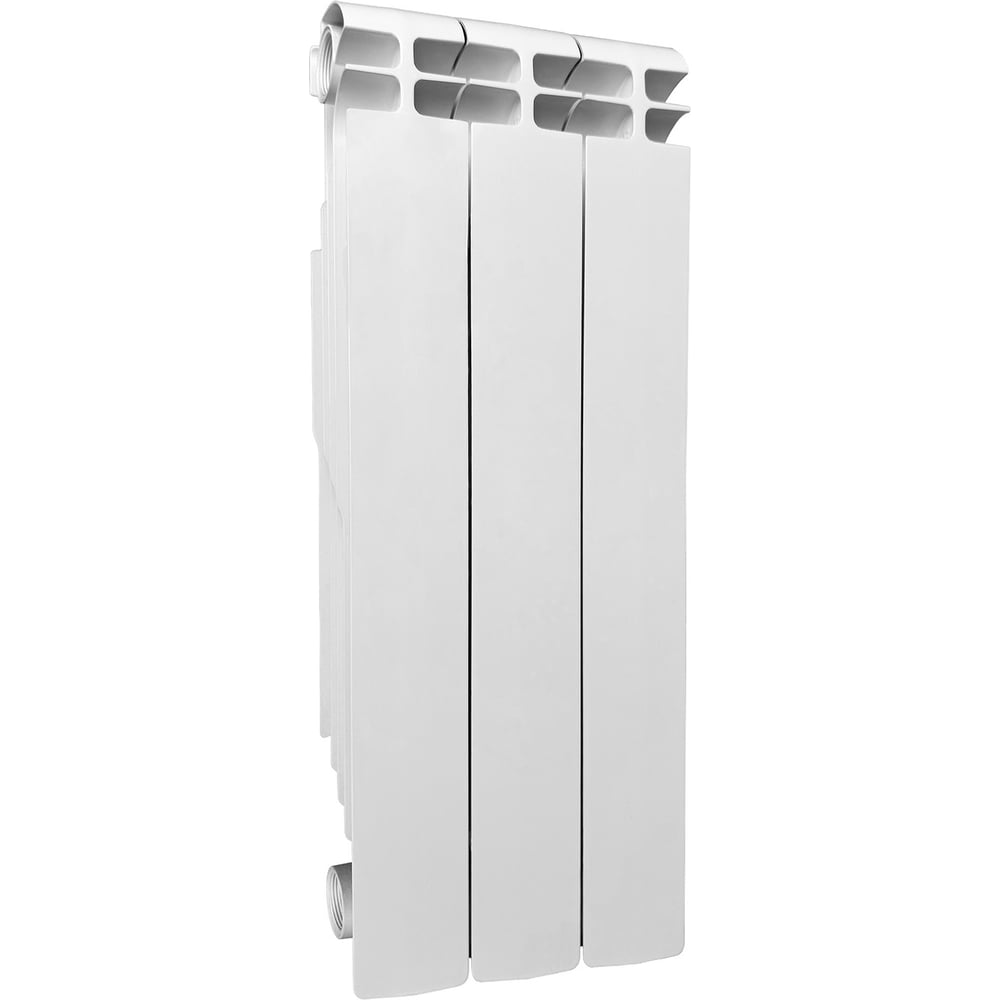 Изображение товара Радиатор алюминиевый Теплоприбор, с межосевым расстоянием 500мм, 3 секции AR1-500/03