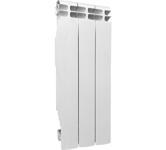 Изображение товара Радиатор алюминиевый Теплоприбор, с межосевым расстоянием 500мм, 3 секции AR1-500/03