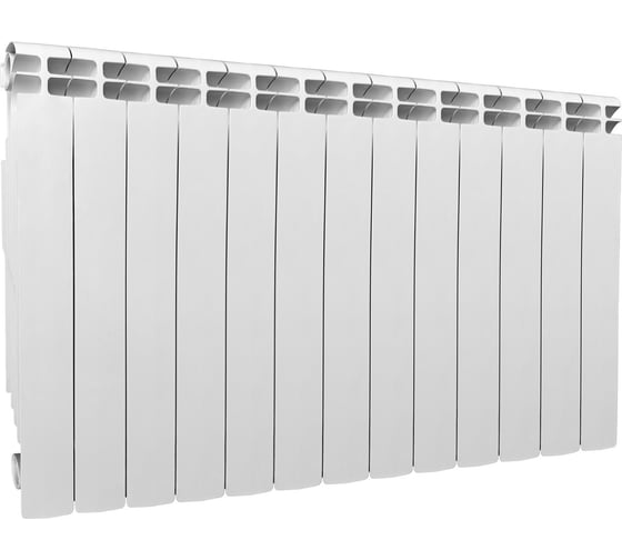 Изображение товара Радиатор алюминиевый Теплоприбор, с межосевым расстоянием 500мм, 13 секций AR1-500/13