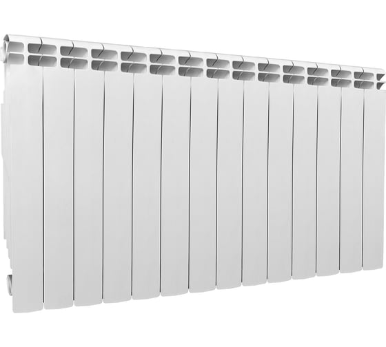 Изображение товара Радиатор алюминиевый Теплоприбор, с межосевым расстоянием 500мм, 14 секций AR1-500/14