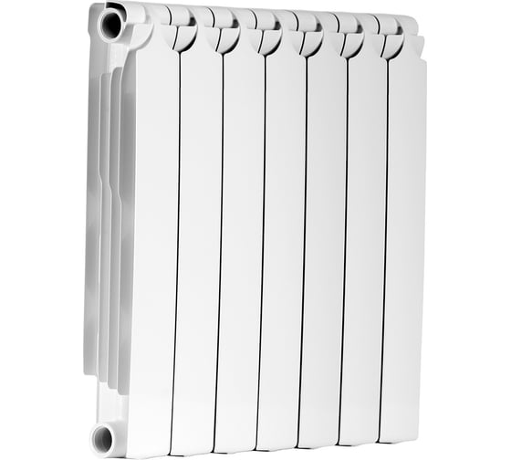Изображение товара Биметаллический радиатор Теплоприбор, 7 секций, обогрев 13,3 м², BR1-500/07
