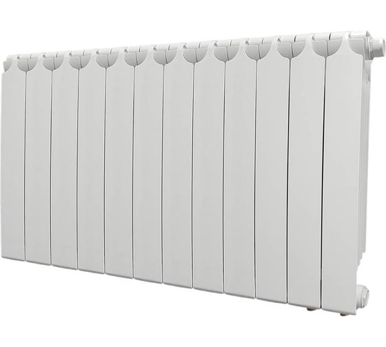 Изображение товара Биметаллический радиатор Теплоприбор, 12 секций, обогрев 22,8 м², БР1-500/12 НПП