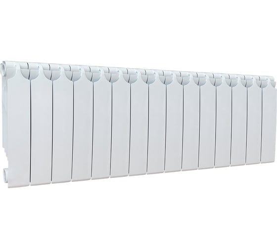 Изображение товара Биметаллический радиатор Теплоприбор, 15 секций, обогрев 20,1 м², BR1-350/15