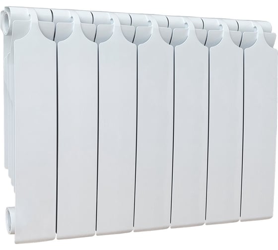 Изображение товара Биметаллический радиатор Теплоприбор, 7 секций, обогрев 9,3 м², BR1-350/07