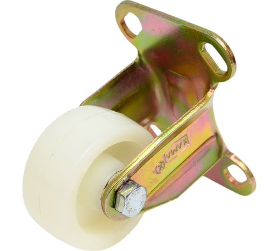 Изображение товара Большегрузная полиамидная неповоротная колесная опора, 55 мм KAMA K-4107-RPB-055