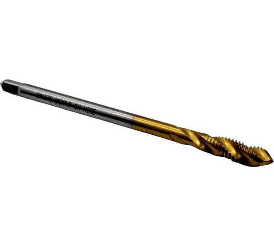 Изображение товара Метчик TORNERI М 6х1 HSSE 6H DIN376 TiN 036394