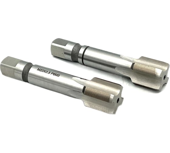 Изображение товара Метчик TORNERI М20х0.5 комплект из 2-х штук Р6М5 035272
