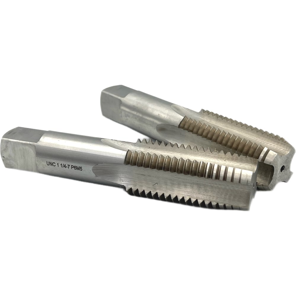 Изображение товара Метчик TORNERI UNC 1 1/4" 7 нитей P6M5 комплект из 2 штук