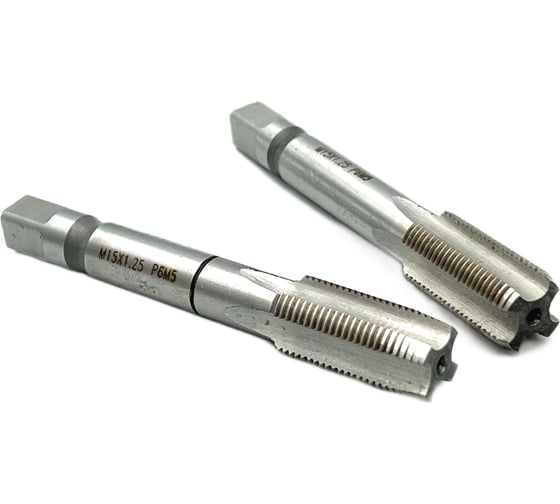 Изображение товара Метчик TORNERI М15х1.25 комплект из 2-х штук Р6М5 035267