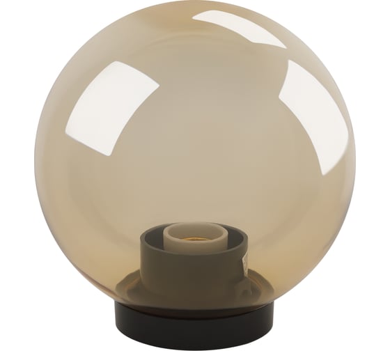 Изображение товара Садово-парковый светильник ЭРА НТУ 0160203, шар, золотистый, D200 mm, Б0048056