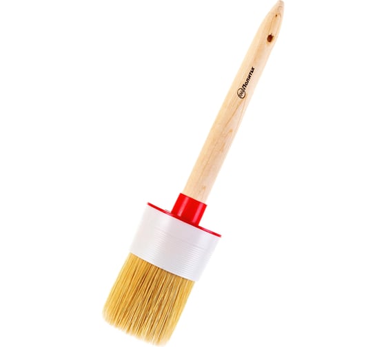 Изображение товара Круглая кисть в пластмассовой оправке Политех №18 60мм. 1511060