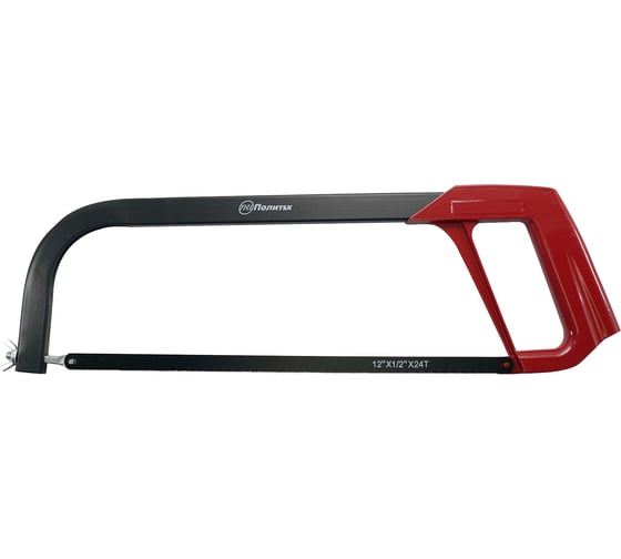 Изображение товара Ножовка по металлу Политех металлическая рукоятка 300 мм 2501330