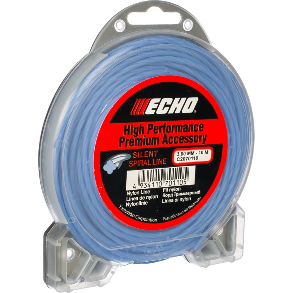 Триммерный корд ECHO аудиокабель olmio aux 3 5 m 3 5 m 1 8м витой синий