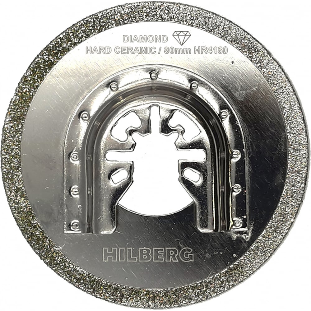 Изображение товара Полотно алмазное отрезное по керамике и керамограниту 80 мм Hilberg HR4180